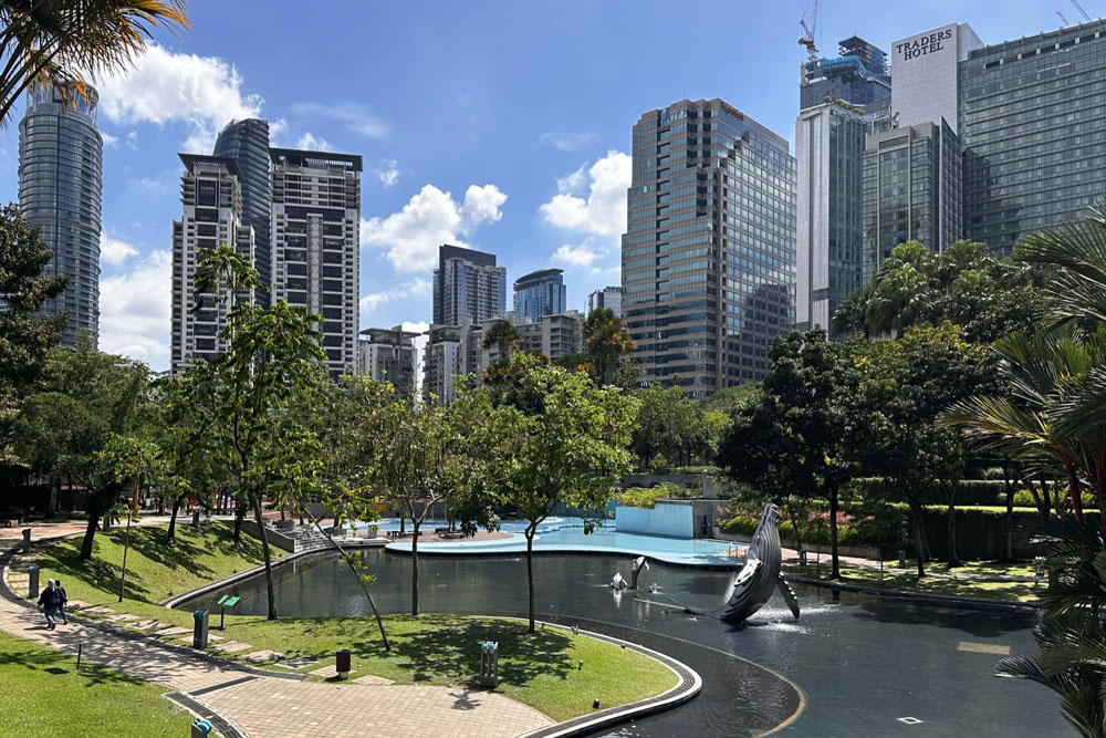 парк KLCC в Куала-Лумпуре. Парки и хайкинг в Куала-Лумпуре