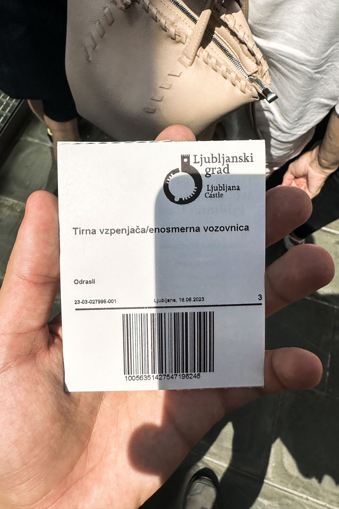 Билет в Люблянский град